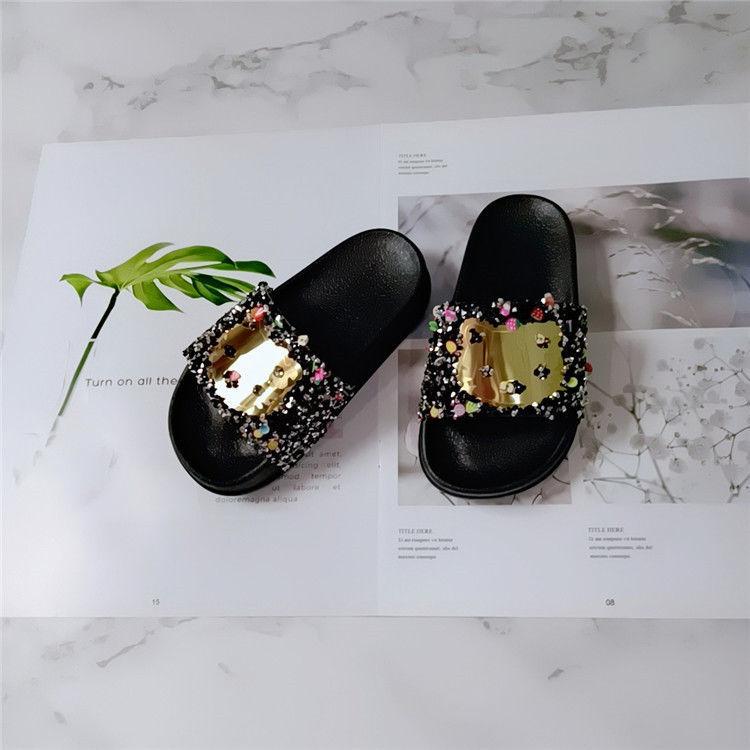 Product Introduction of Dép Xăng Đan Mùa Hè Cho Trẻ Em, Thời Trang Mới, Thiết Kế Hình Mèo Và Trái Cây, Đính Kim Cương Màu, Chống Trượt, Thoải Mái, Chống Mài Mòn, Đế Mềm, Quai Đơn, Miễn Phí Vận Chuyển, Bán Chạy 14