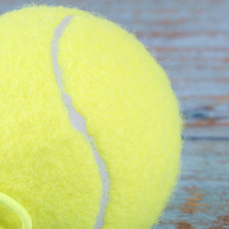 Product Introduction of Elastic Rubber Band Tennis Ball Single Practice Training Belt Line Cord Tool 25