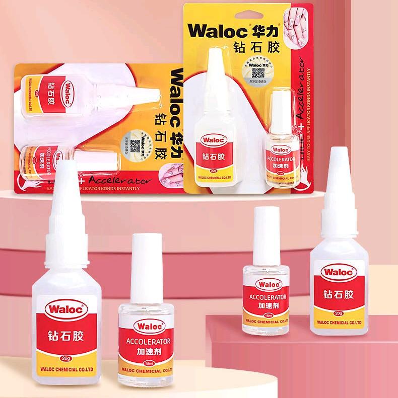  keo Waloc - keo bê tông nail gắn móng giả siêu chắc 
