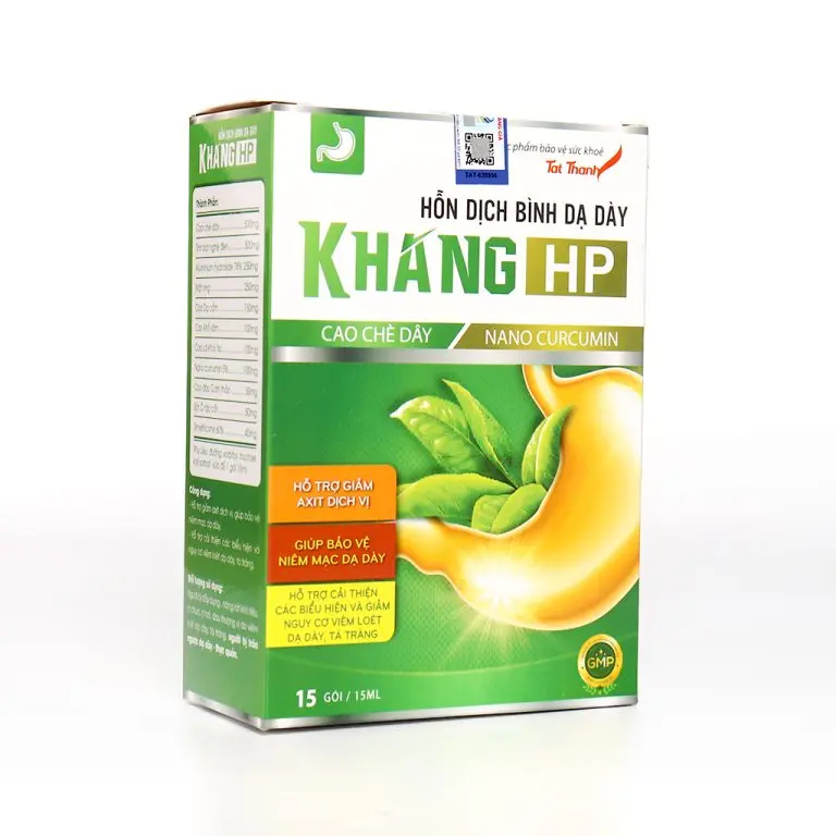 COMBO 3 HỘP hỗn dịch bình dạ dày KHANG  HP - 1 hộp 15 -Hỗ trợ giảm axit dịch vị ,hỗ trợ bảo vệ niêm mạc dạ dày ,làm giảm nguy cơ viêm loét dạ dày 4