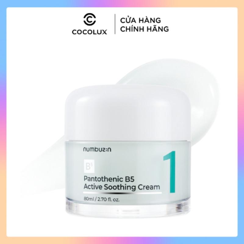 Kem Dưỡng ẩm, Giảm Dầu Mụn Numbuzin No.1 Pantothenic B5 Active Soothing Cream…