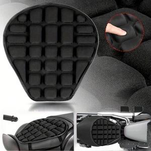 Cojín de asiento de motocicleta, almohadilla de esponja general universal, almohadilla de asiento de motocicleta cómoda a prueba de golpes transpirable, accesorios de motocicleta