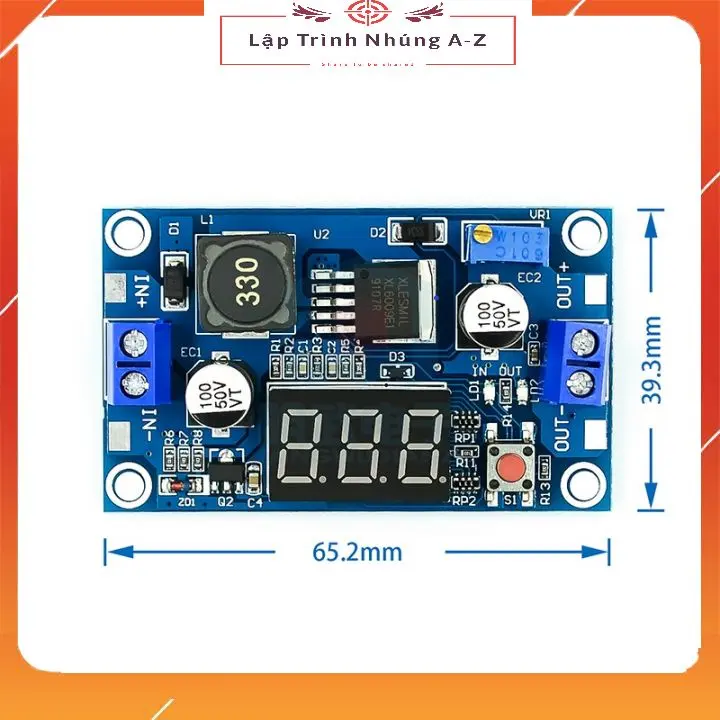 [Lập Trình Nhúng A-Z][G11] Module Tăng Áp Xl6009 DC-DC Đầu Vào 4.5-32V - Đầu Ra 5-55V 1