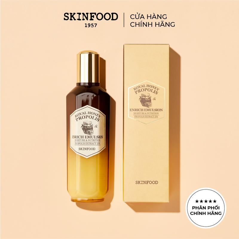 Nước Cân Bằng Skinfood Cấp Ẩm Royal Honey Propolis Enrich Toner 160ml