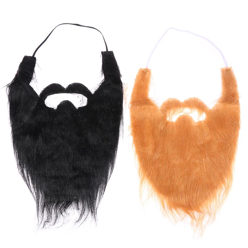 Product Introduction of [HOU]Handmade Wig Beard Hats Crochet Mustache Knit Halloween Party Decoration Moustache Men Women Festival Caps Face Beard Wig Props 20