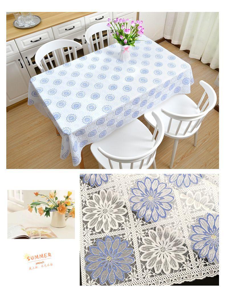 Product Introduction of Khăn trải bàn PVC, không thấm nước, chịu nhiệt và chống dầu, dùng một lần, đệm Bàn ăn, hình chữ nhật, keo nhựa, vải Bàn trà, Bàn phòng Khách, đồ gia dụng 16