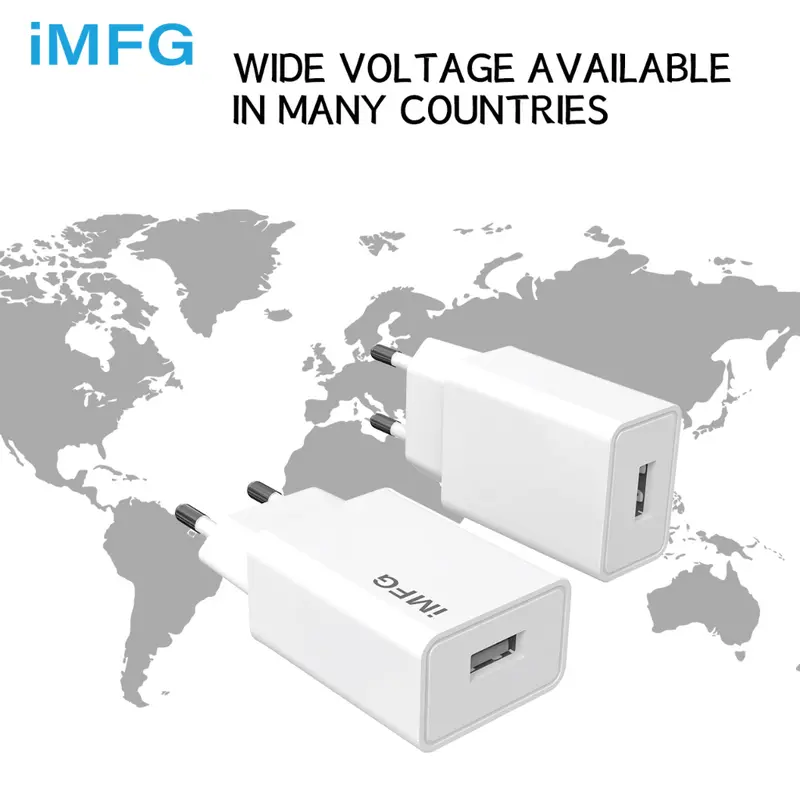 iMFG Charger i-C4 Single Port USB 10W Fast Charging 2A Pengisi daya serbaguna berdaya rendah 6