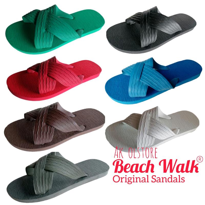 [EKIS MONO-PLAIN COLORS] 100% ORIGINAL BEACHWALK SEAWALK SANDALS ...