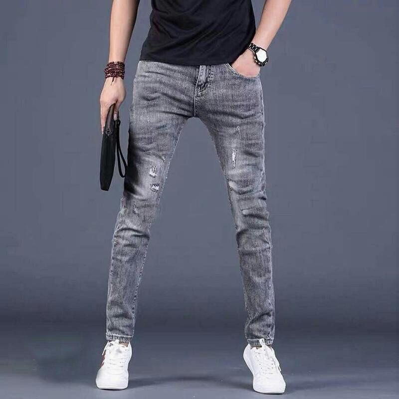 Quần Jean Nam Quần Bò Nam Cào Co Giãn 4 Chiều Dáng Skinny Hàng Thiết Kế quana unam jeans quanaunam đẹp suong 3