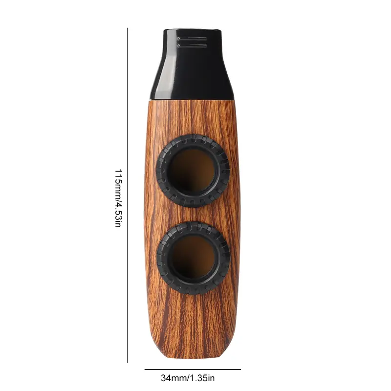 Kazoos, Hai Lỗ Sáo , Chất Liệu ABS, Nhạc Cụ Kazoos Đơn Giản, Thích Hợp Cho Đàn Ukulele Và Guitar Đi Kèm 6