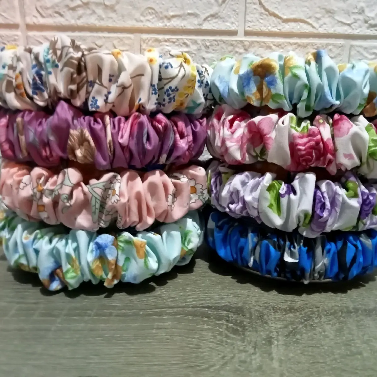 bando scrunchi motif (LUSINAN) Katun Dewasa Headbands