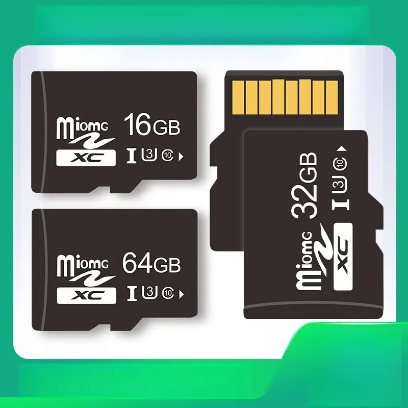 Thẻ nhớ, Dung lượng nhỏ (4G), Loa, Điện thoại di động 8G, Tai nghe Bluetooth 16G, Máy ảnh 32G, Máy ảnh 64G