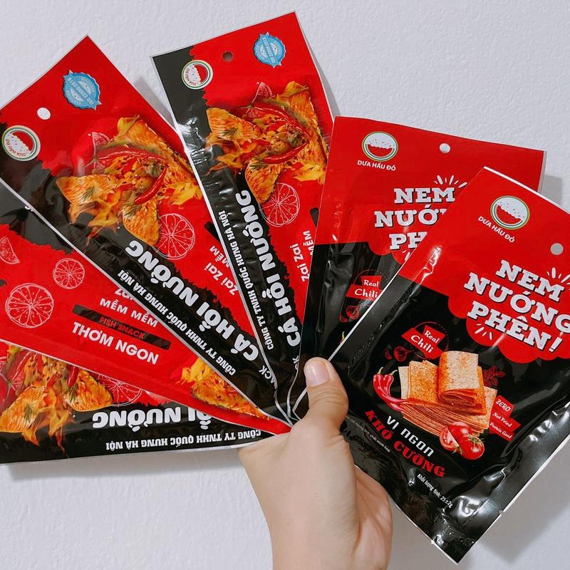 Combo 30 gói Nem Nướng Phên và Cá Hồi Nướng  Cay snack ăn vặt Food