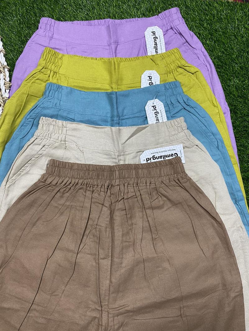Product Introduction of Livy pants linen celana wanita gemilang id bawahan wanita 0