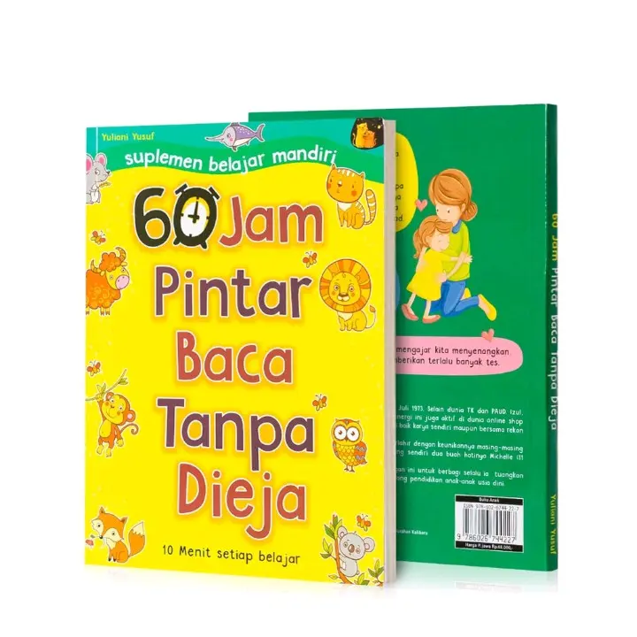 Buku 60 Jam Pintar Baca Tanpa Dieja ~ Edukasi