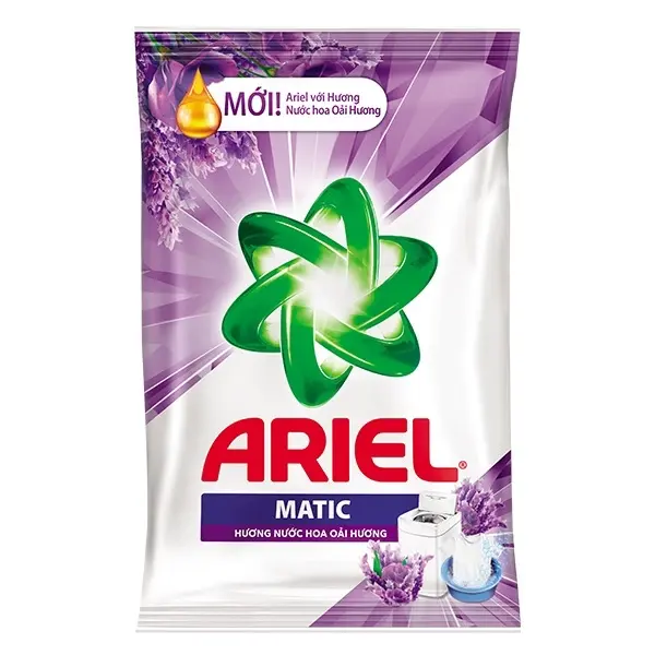 Bột Giặt Ariel Matic Hương Nước Hoa Oải Hương 5Kg