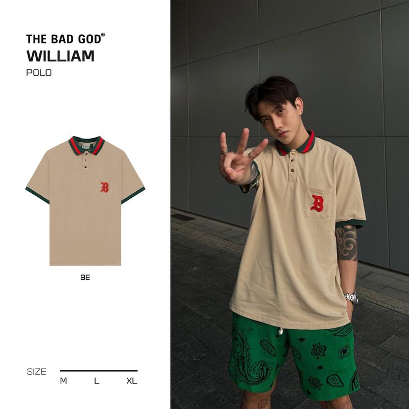 Áo polo Nam Menswear The Bad God William Thun Có Cổ