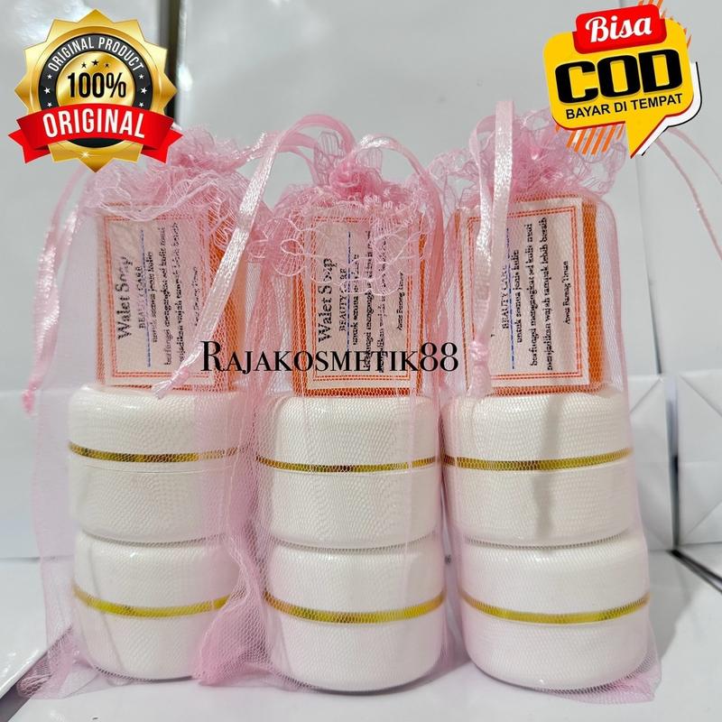 CREAM WALET SARUNG PINK 3in1 / WALET JARING ORIGINAL Perawatan Wajah Pelembab 0
