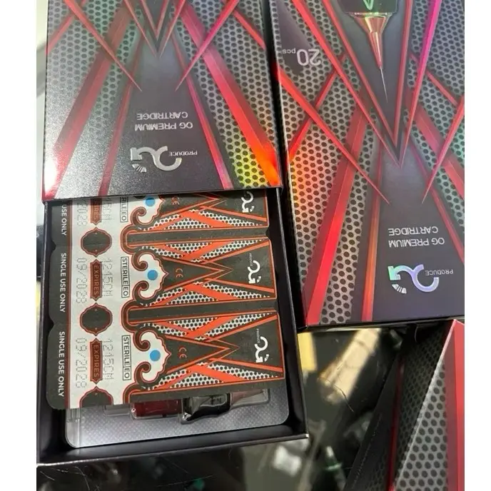 ￼OG - Kim Xăm Đạn OG Đỏ cao cấp 20 cây/hộp -tattoochihien 3