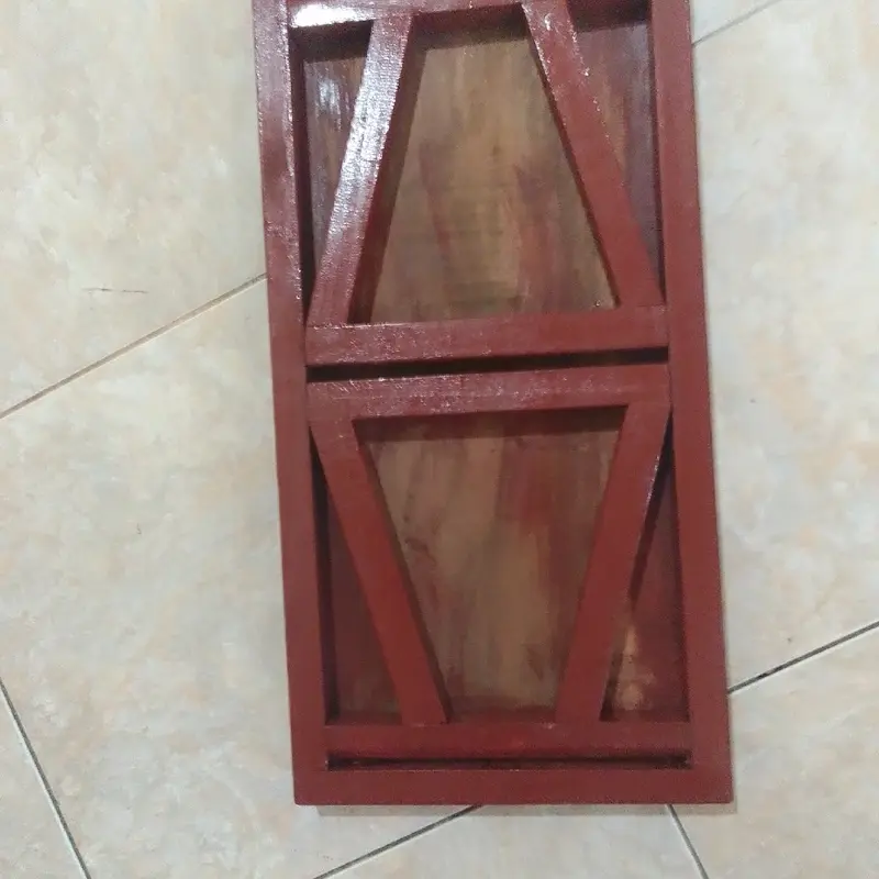 Meja Belajar Kayu Aestetik 3