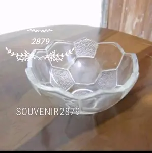 ( Isi 6pcs ) Souvenir Mangkok Bola Beling Tanpa Kemasan