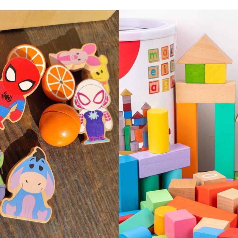 Product Introduction of Đồ Chơi Khối Xây Dựng Giáo Dục Cho Trẻ Em, Chất Lượng Cao, Còn Hàng, Thích Hợp Cho Trẻ 1-2-3-6 Tuổi, Bé Trai Và Bé Gái Trẻ Sơ Sinh, Giáo Dục Sớm, Hình Vuông Lắp Ráp, Làm Bằng Gỗ, Bán Chạy, TK Toy 7