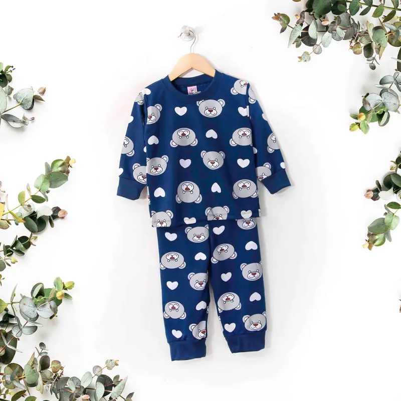 Stelan Premium anak laki-laki  Lengan panjang 1-8 tahun motif full/set baju tidur anak cowok/stelan anak laki-laki/pajamas/piyama anak laki-laki/baju tidur anak laki-laki 3