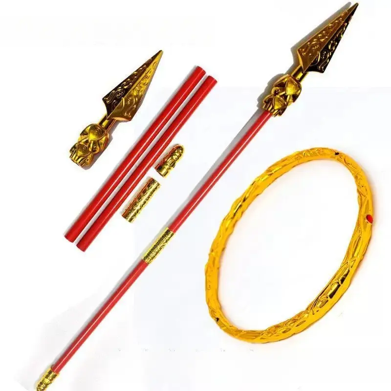 Đồ Chơi Ghép Vòng Âm Dương, Vũ Khí Nezha, Đạo Cụ Hoạt Động Biểu Diễn
