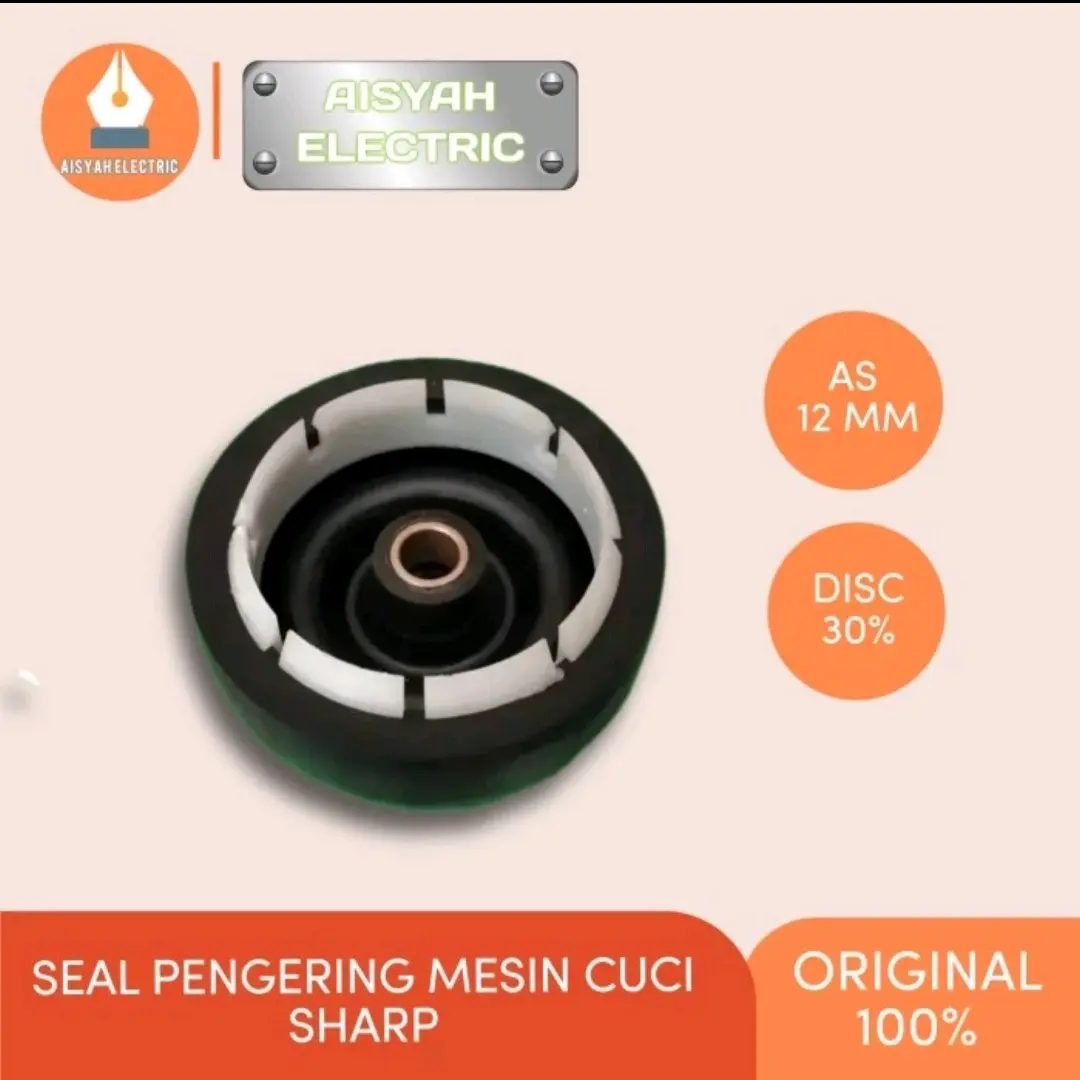 SEAL PENGERING MESIN CUCI SHARP 2 TABUNG ORIGINAL