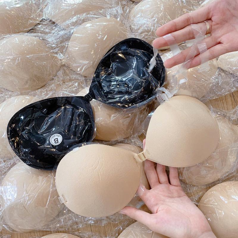 Áo dán nâng v1 kèm dây quai trong ĐỆM 3cm mặc body 2 dây cup miếng