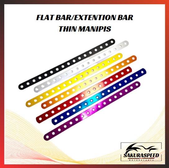 Manipis Flat bar/extention bar thin manipis for Motorcycle - TikTok Shop ...