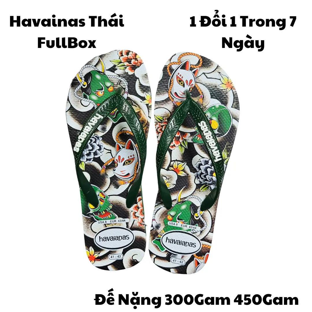 Dép Kẹp-Tông FullBox Dép Nam Hình in Mây [ Nhật Cổ ] Đế Cao Su Nguyên Khối, Chống Trơn Trượt, Lâu Mòn, Thích Hợp Đi Biển-Đi Mưa Đế Bằng DéP
