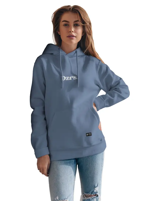 Dezirose Hoodie Basic Font Simple - Sweater Hoodie Pria Wanita Distro Fleece Tebal Premium 280gsm Size M-XXL Unisex (16 Colour) 2