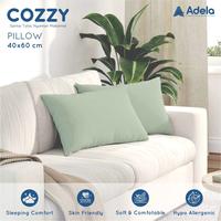 Gambar COZZY Bantal Tidur Microfiber Dacron Ukuran 40x60cm - Warna Estetik & Tebal - BEIGE, 40x60 dari Adela Sprei & Bedcover Kab. Gresik 5 Tokopedia