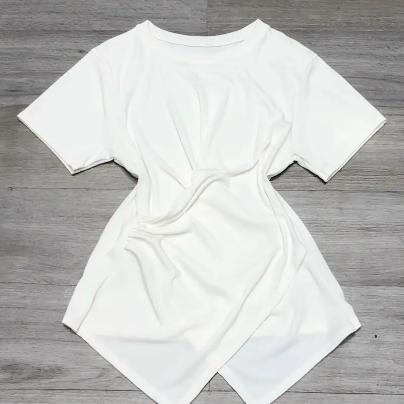 Thời Trang Bigsize Áo Thun Vải Thun Tăm  50 - 100Kg Dễ Thương Top Nữ Cổ Tròn Women - B.1194 4