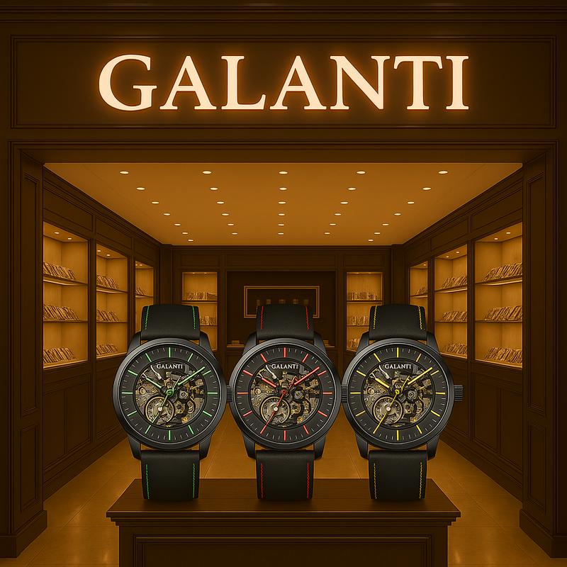 GALANTI Đồng Hồ Chính Hãng -GLT S002M Veloce Sport Máy Cơ Automatic Miyota Nhật Bản Bảo Hành Chính Hãng 5 năm