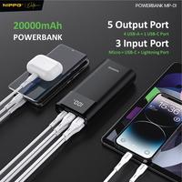 Gambar Hippo PowerBank MP-01 PD 22.5W 20000 Mah 4 Port Output 3 Port Input - Warna dari Hippo Indonesia Kota Administrasi Jakarta Pusat 3 Tokopedia