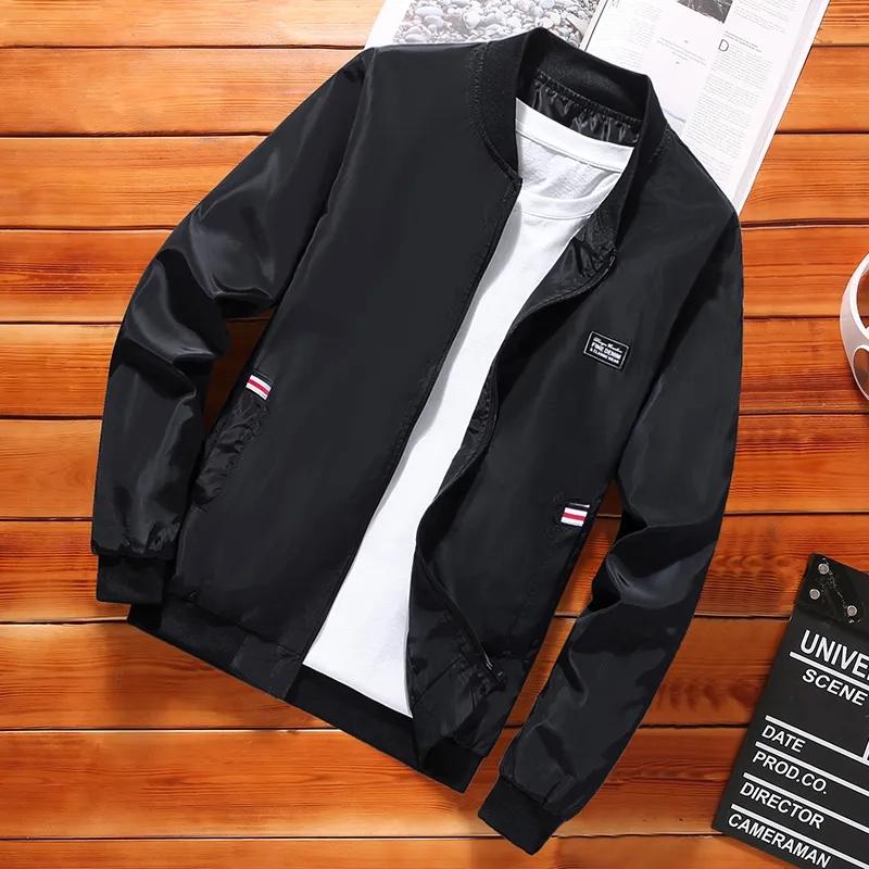 Product Introduction of Men's Lightweight Windbreaker Spring Autumn Jacket Coat Men's Windproof Outdoor Casual Stylish Zipper Pocket Jacket 4