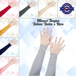 Manset Selengan Sepasang Bahan SPANDEX BALON LICIN Deker Tangan Handshok Wanita dan Pria hanshock tangan muslim Unisex Outdoor Pelindung Tangan Panjang Rayon Manset Selengan Sepasang Bahan SPANDEX BALON LICIN Deker Tangan Handshok Wanita dan Pria hanshock tangan muslim Unisex Outdoor Pelindung Tangan Panjang Rayon