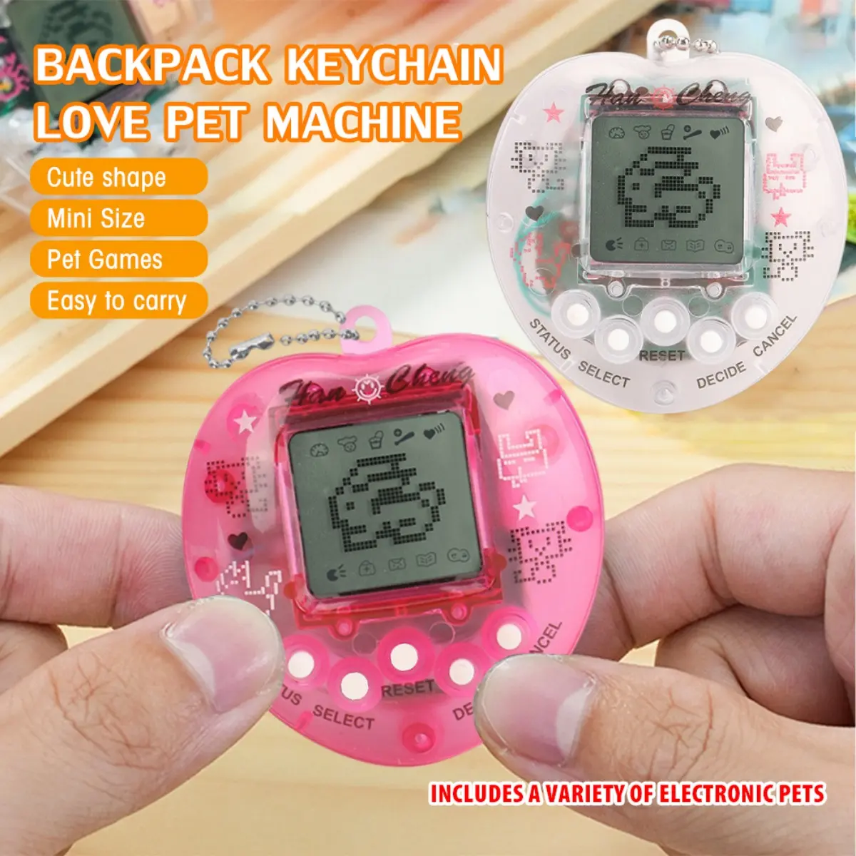 Kids' Viral Toy Mini game console electronic pet pendant classic ...