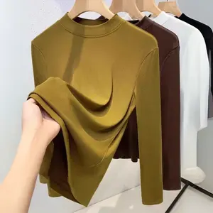 FOLADY - P734 Inner premium wanita berbahan knit yang adem, elastis, lembut, dan halus serta tidak transparan. Nyaman dipakai seharian sebagai atasan dalaman kekinian, cocok untuk hijab maupun non-hijab dalam berbagai aktivitas sehari-hari.