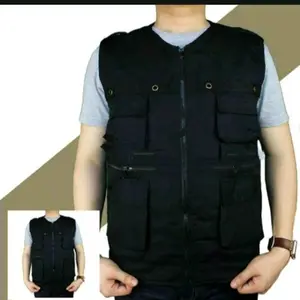 ROMPI LAPANGAN/ROMPI TACTICAL bisa costum buat komunitas logo bordir sendiri Casual Motor Pria Motor Pria Keren Hitam