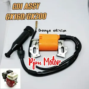 Cdi Coil Koil Mesin Pengerak Tipe Gx110 Gx120 Gx140 Gx160 Gx200 Gx220 Genset 2000watt 3000watt 4000watt 2kw 3kw 4kw Orange Promo