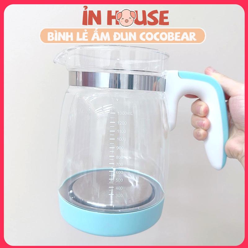  Bình lẻ  k nắp  Coco Bear - phụ kiện thay thế bình đun nước pha sữa coco Bear 