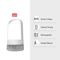 Gambar AZKO Apa Lampu Lentera Rechargeable 2In1 7 watt - Abu-Abu Flashlight Emergency Lamp Lampu Camping Portable Travel Light Lampu Darurat Cadangan dari AZKO ID Kota Administrasi Jakarta Pusat 3 Tokopedia