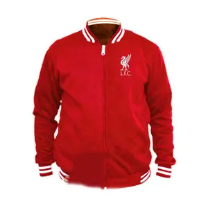 JAKET HOODIE VARSITY DISTRO BOLA LIVER.POOLL. TERBARU UNISEX PRIA WANITA