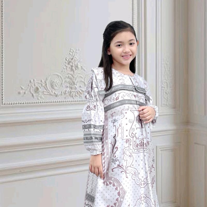 delarosa signature dress kids by vanilla hijab 1