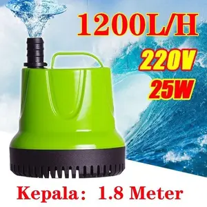 1200L/H Daya Hisap Tinggi 25W/50W/80W/100W Pompa Air Celup Aquarium Kolam Ikan Submersible Water Pump/Celup Aquarium 4200L/H 25W Pompa Air Celup Aquarium Pompa Akuarium Pompa Air Aquarium Pompa Filter Aquarium Pompa
