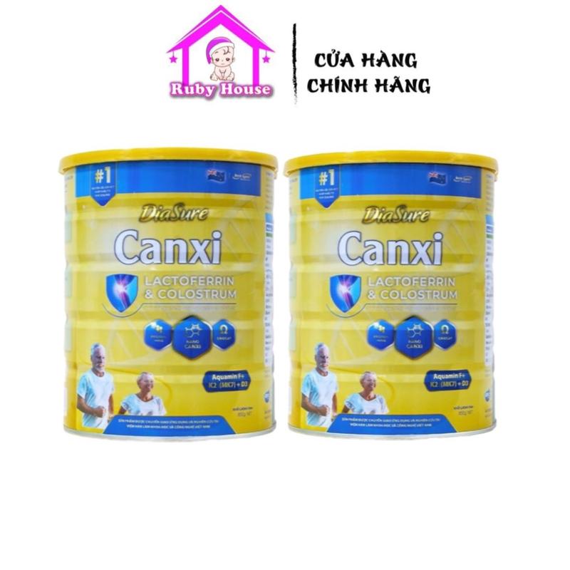 Combo 2 lon sữa non hỗ trợ xương khớp Diasure canxi lon 850g