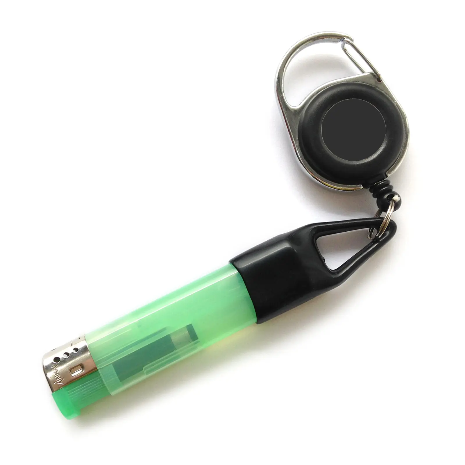 for Creative lighter Leash Durable Portable Wear Resistant lighter Cover with Keychain 2 Pieces/Set Smoking Accessories